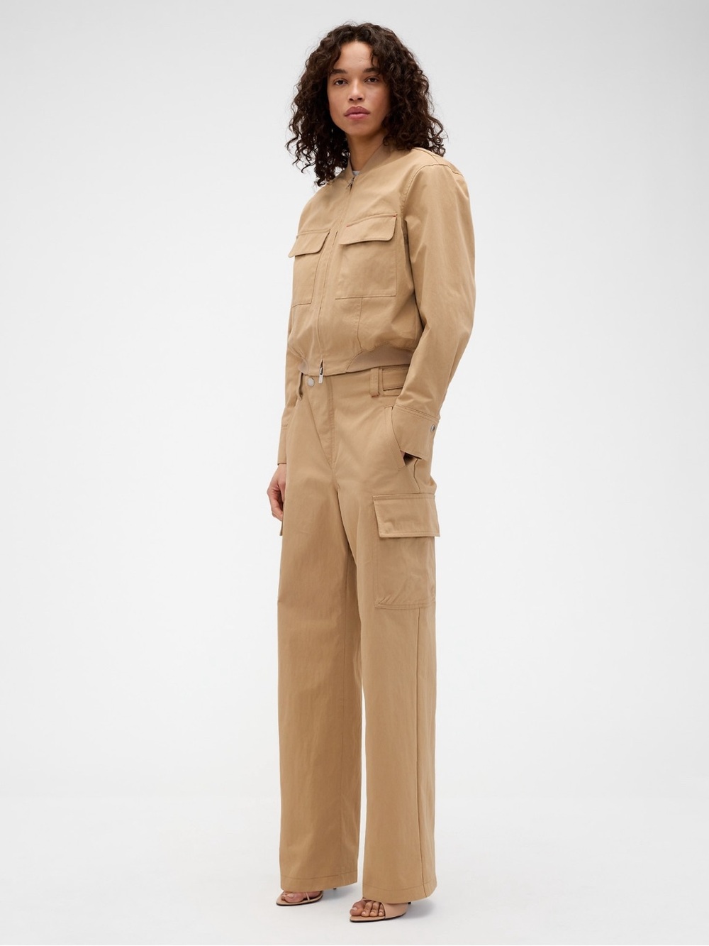 High rise cargo pants Victoria Beckham gap